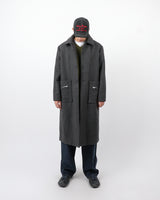 ウールセンスインナーフードコート/wool sense inner hood coat 2color
