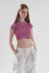 ビンテージクロップド半袖Tシャツ / VINTAGE CROPPED T-SHIRT