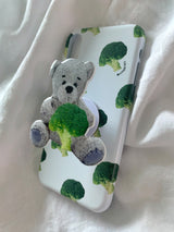 ブロッコリーベアケース (グリップセット) ・broccoli bear case (tok set)