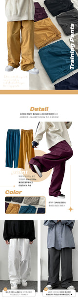 Tantan basketball bendable wide pants