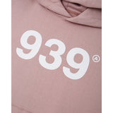 939ロゴフード(ピンク) / 939 LOGO HOOD (PINK)