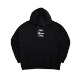 New Basic Script Hoody (2color) (6675290062966)