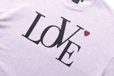 ラブスウェット / LOVE SWEAT SHIRT_LIGHT PURPLE