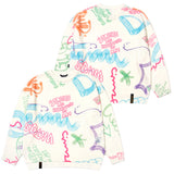 22ペインティングオーバーサイズニットセーター / 22 PAINTING OVERSIZED KNIT SWEATER MULTI