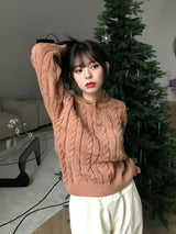 Siren knit hood