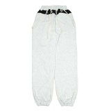 ロープカラージョガーパンツ / 222 Rope coloring jogger pants - White Melange