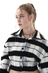 モヘアチェックシャツ/MOHAIR CHECK SHIRT