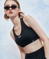 HIDE Cross Bra Top (Black) (6570977198198)