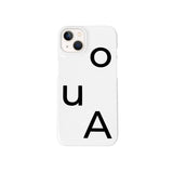エモーションアイフォンケース/emotion case (white)