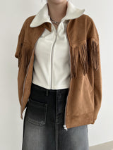 ヒッピーフリンジジャケット/Hippie Fringe Jacket (2color)