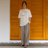 ビッグサークルロゴTシャツ / BIG CIRCLE LOGO TEE_WHITE