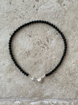 ノッティングオニックスネックレス / [925silver] Notting onyx Necklace