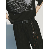 ゲットコネクテッドTシャツ / GET CONNECTED T-SHIRT_BK