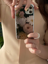 スプリングフラワーBアイフォンケース(ジェリーハード)/[jellhard case]  spring flowers B