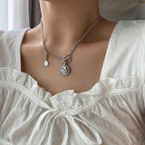 エンジェル2ウェイトグルバーネックレス/jh Angel Two Way Toggle Bar Necklace