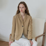 ライトワンボタンジャケット / Light one button jacket
