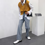 CRクロップドニットベスト/CR Cropped Knit Vest (5 colors)