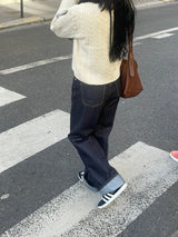 Sienna wide denim pants 