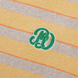 ブークルポイントストライプニット / BOUCLE POINT STRIPE KNIT - YELLOW