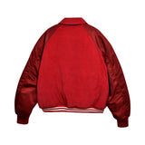 [UNISEX] リバーシブルロゴアップリケコットンコーデュロイボンバージャケット