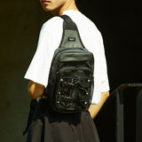 3D MATRIX SLING BAG (JET BLACK) (6549627633782)