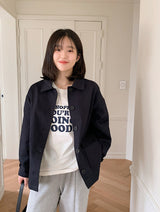 [SHOPPERMADE] Classic Half Trench Coat (2color)