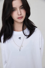 クロスハート925ネックレス / CROSS HEART 925 NECKLACE SILVER
