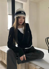 ロゴレイヤード長袖Tシャツ