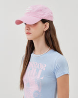 CAT HUMAN LOVE BALL CAP_PINK