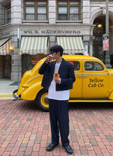 万能セットアップデニムスラックス