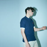 LOVE FM POLO SHIRTS navy (6570276716662)