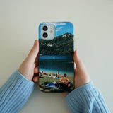 サンベイジングiPhoneケース/Sunbathing (Glossy)