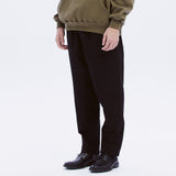 テーパードフィットワークパンツ / TAPERED FIT WORK PANTS - BLACK
