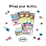 フィリングフィーリングステッカーセット