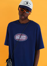 OVAL LOGO T SHIRT / NAVY