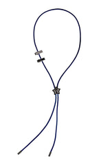 NO.482 [BLACK] STAR CODE LOCK NECKLACE