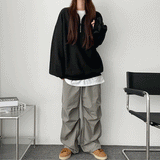 Wook Bay Direct Zip-Up Collar Sweatshirt