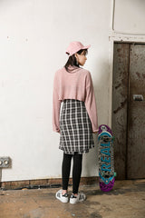 ルーズシースルークロップTシャツ / TOP(5410) Loose See-Through Crop Tee