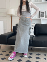Cargoporket long skirt