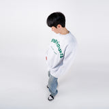 GOOFOFF LOGO SWEAT SHIRT - ( Ash Gray ) 