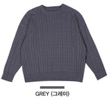 never loosefit round knit