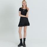 BACK STRAP TEE (BLACK)