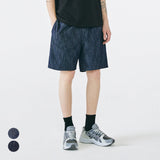 CGP シミラー リネン バンディング デニム ショーツ / [Summer] CGP Similar Linen Banding Denim Shorts