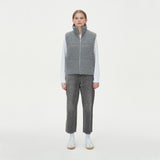 WARM PUFFER KNIT PADDING VEST_GRAY (6612844478582)