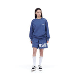 939 LOGO SWEAT SHORTS (BLUE)