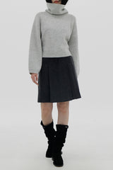 タートルレグランニット/Turtle Leglan Knit (4color)