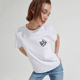 WDVST Logo T-shirt [White] (6679679664246)