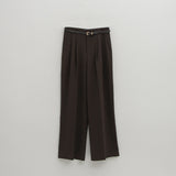 (R-PT-5250)CLASSIC WIDE BELT SET PANTS S