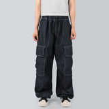 フェードカーゴデニムジーンズ / Fade Cargo Denim Jeans