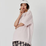 ソリッドシリーズTシャツ / WHATTHEWEAR Solid Series S/S T-shirt- Pink